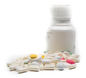 pills and tablets on the table